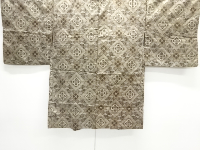 JAPANESE ANTIQUE HAORI / TAISHO ROMAN STYLE / SILK /